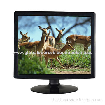 17-inch Square LCD Monitor with Industrial Panel PC for CCTV Monitor Room